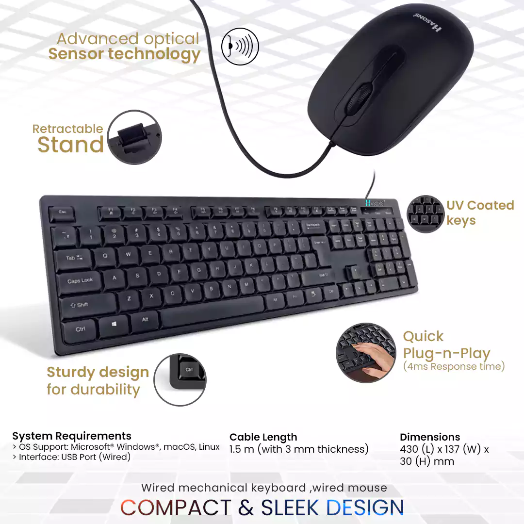 Core I7 Desktop Processor Gen 10700/ Chipset Series H510 (windows 11 pro/1TB HDD/DDR4-8GB /Wired Keyboard, Mouse/ Black), screen 21.5