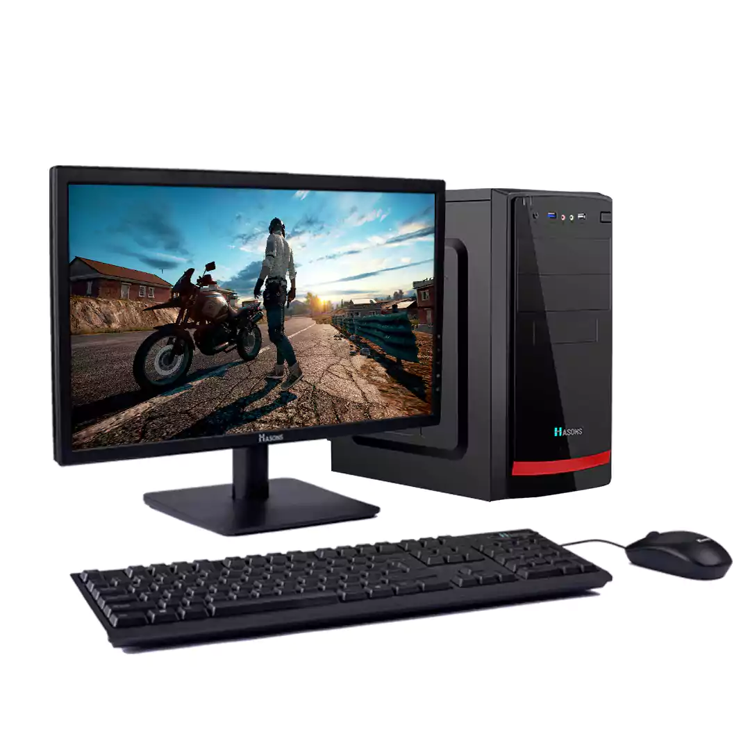 i5 6th Generation Processor | 4 GB RAM  | 128 GB SSD | 18.5 Monitor | Desktop Computer with Wired Keyboard and Mouse
