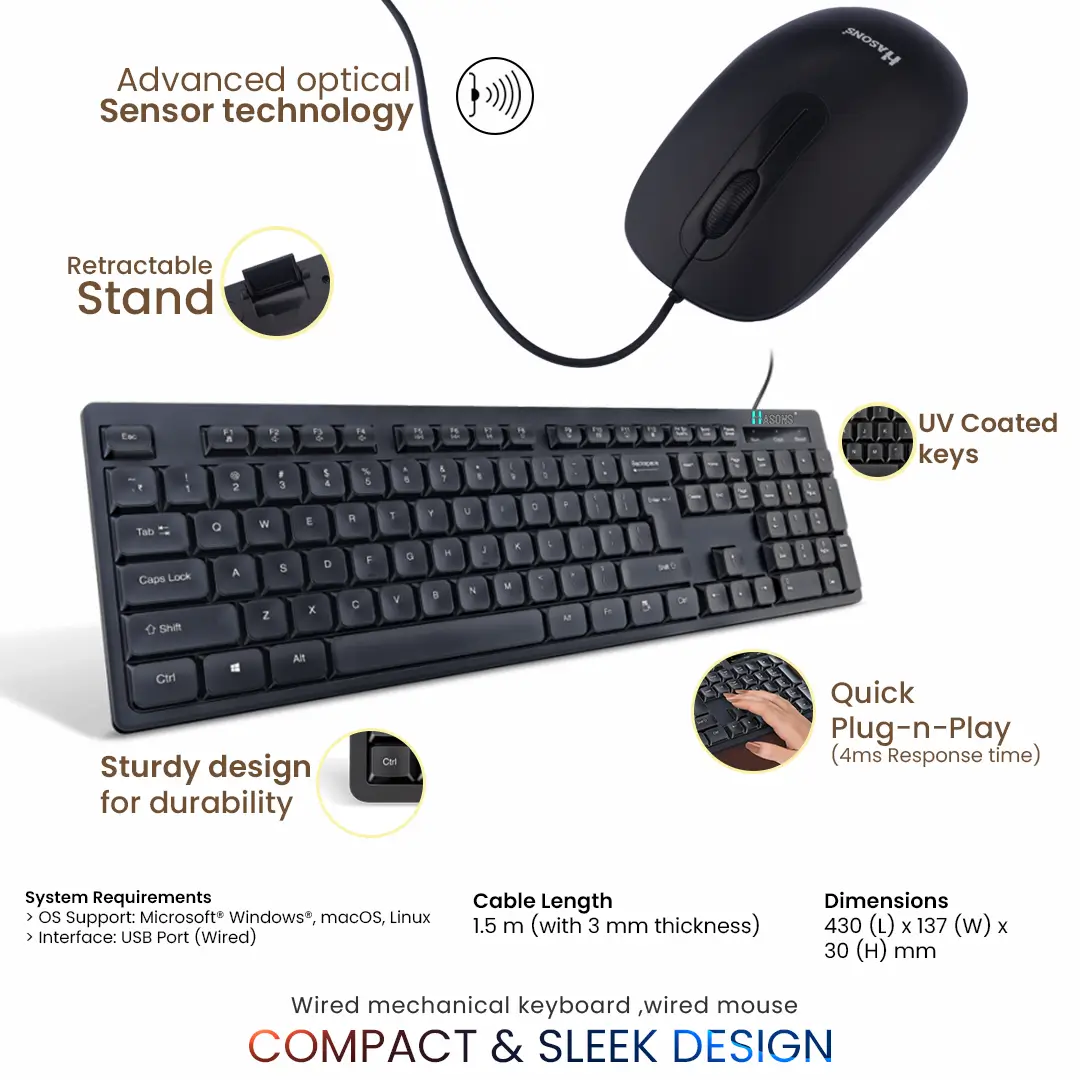 Core i3 10th Generation 8 GB RAM with 512 SSD | Motherboard H410 | Wired Keyboard and Mouse | 21.5 Inch screen