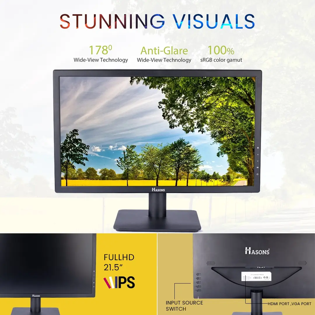 Core i5 4th Generation 4 GB RAM  With 128 GB SSD, 18.5 inch screen Desktop Computer set