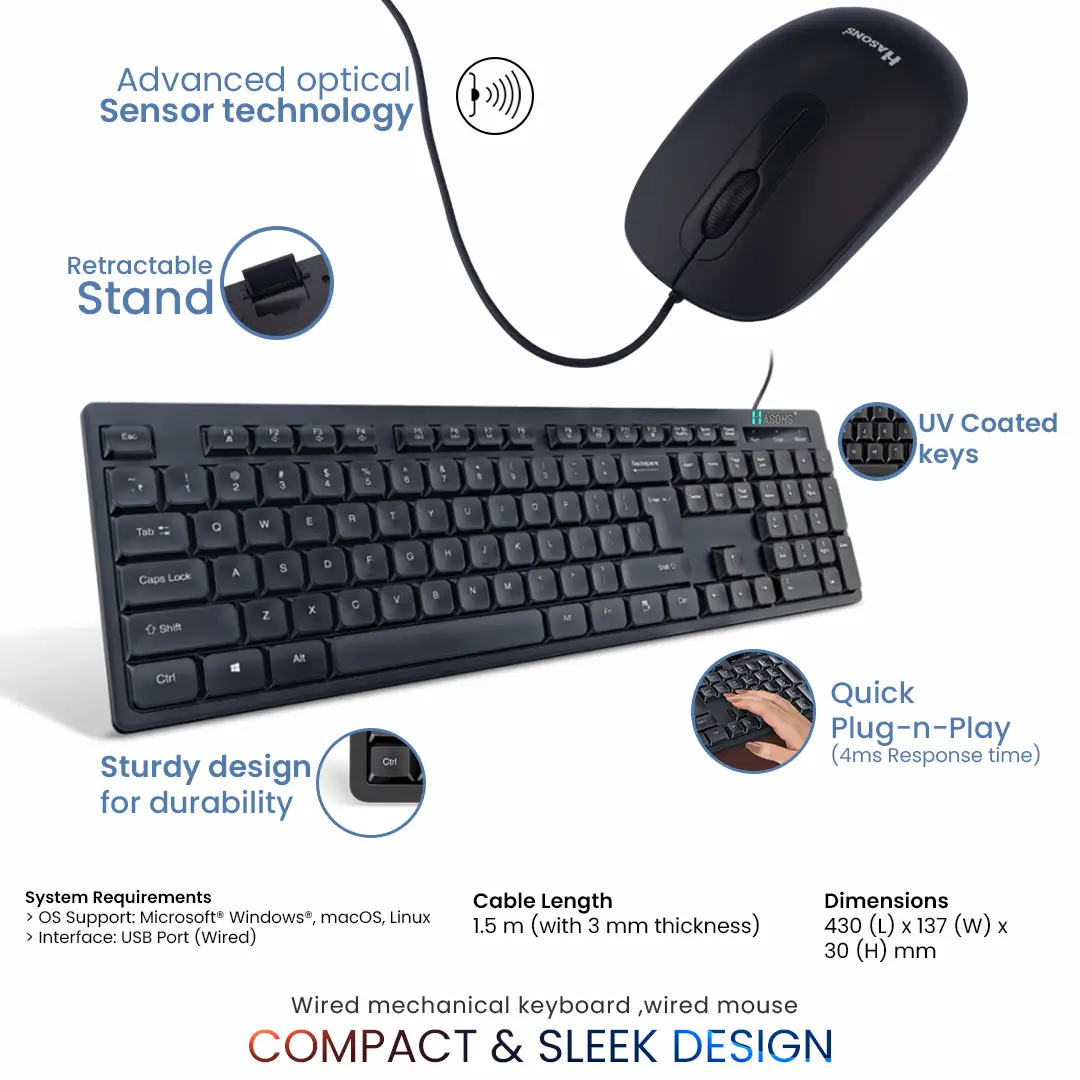 Intel Core I3 8gb Ram Desktop Gen 12100, Chipset Series H610, windows 11, Wired Keyboard and Mouse in Black color, screen 21.5