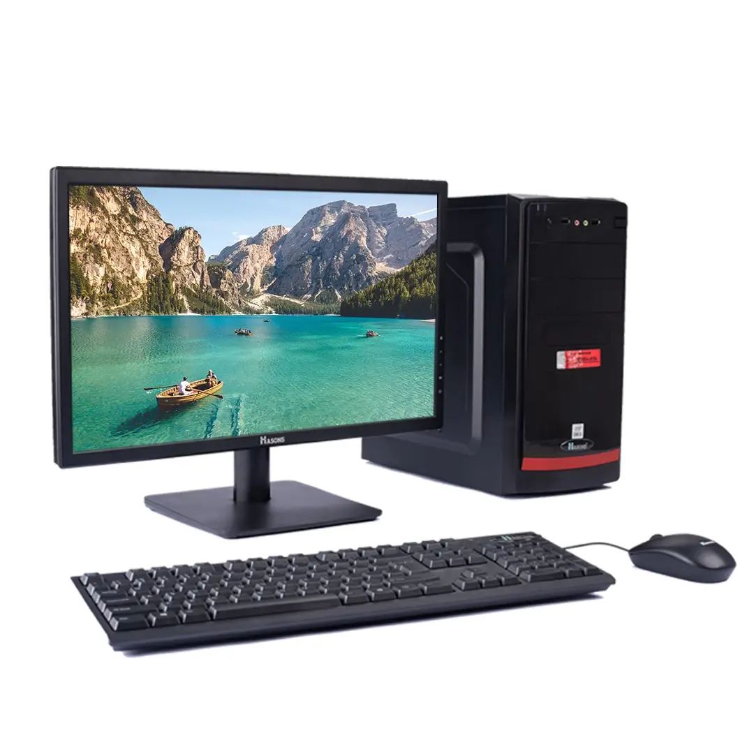 CPU with I7 processor and 16GB RAM Gen 10700 processor, Series H510 chipset, Windows 10 Pro, 1TB hard drive, DDR4, wired keyboard and mouse in black