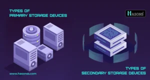 Types of primary and secondary storage