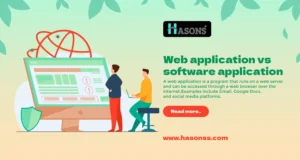 web application vs software application