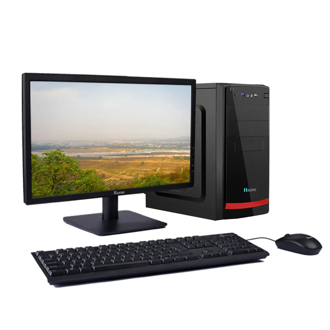 core i3 4th generation processor | RAM 8 GB | 1 TB HDD | 256 GB SSD |  H81 Motherboard Chipset | 18.5 Inch Screen | Desktop Set