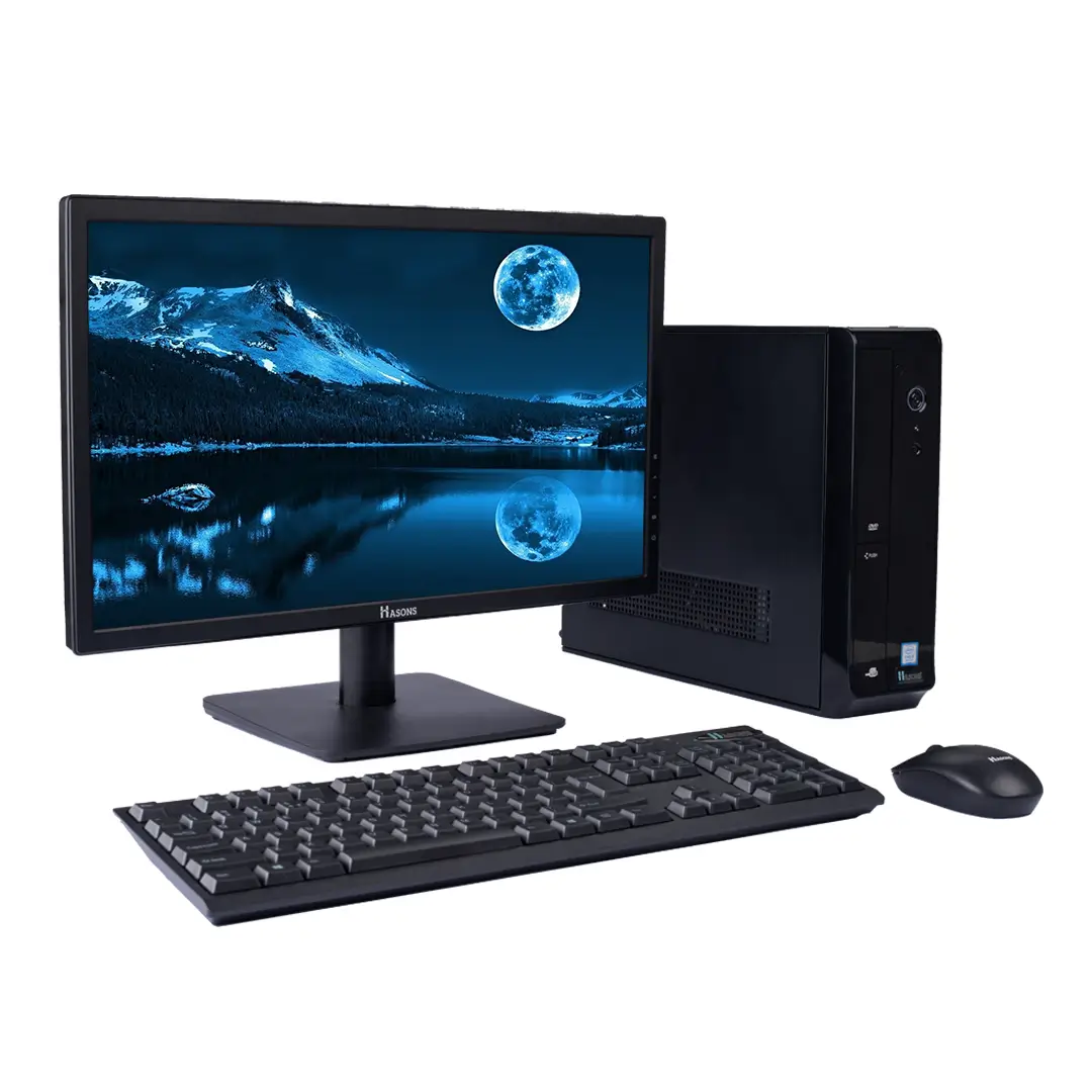 i3 Core 8GB RAM 12th Gen 256 SSD|1 TB HDD | H610 Motherboard Chipset | 21.5 Inch Screen | Desktop Set