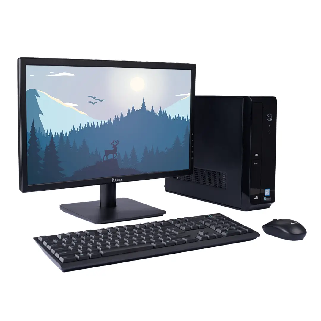 8GB RAM i3 Core 10th Gen |1 TB HDD | H410 Motherboard Chipset | 21.5 Inch Screen | Desktop Set