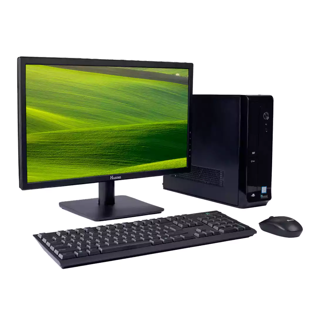 Desktop i5 10th Generation | H410 Motherboard | 16 GB RAM | Storage 1 TB HDD | 21.5 Inch Big Display | Wired Keyboard and Mouse | Desktop Set