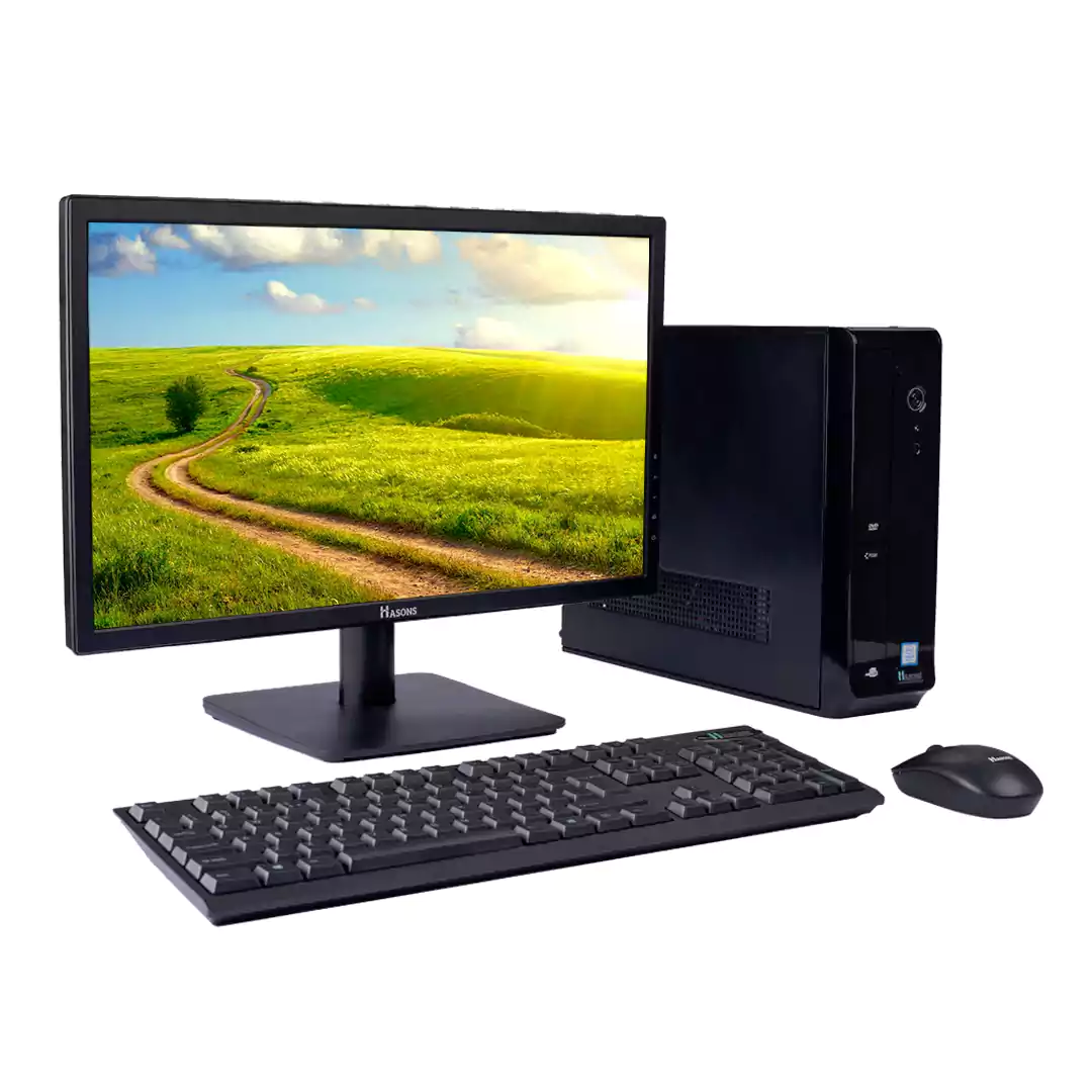 Core I7 desktop 12th generation 16Gb RAM 256 SSD | 1 TB HDD | H610 motherboard chipset| 21.5 inch screen display| Keyboard and Mouse