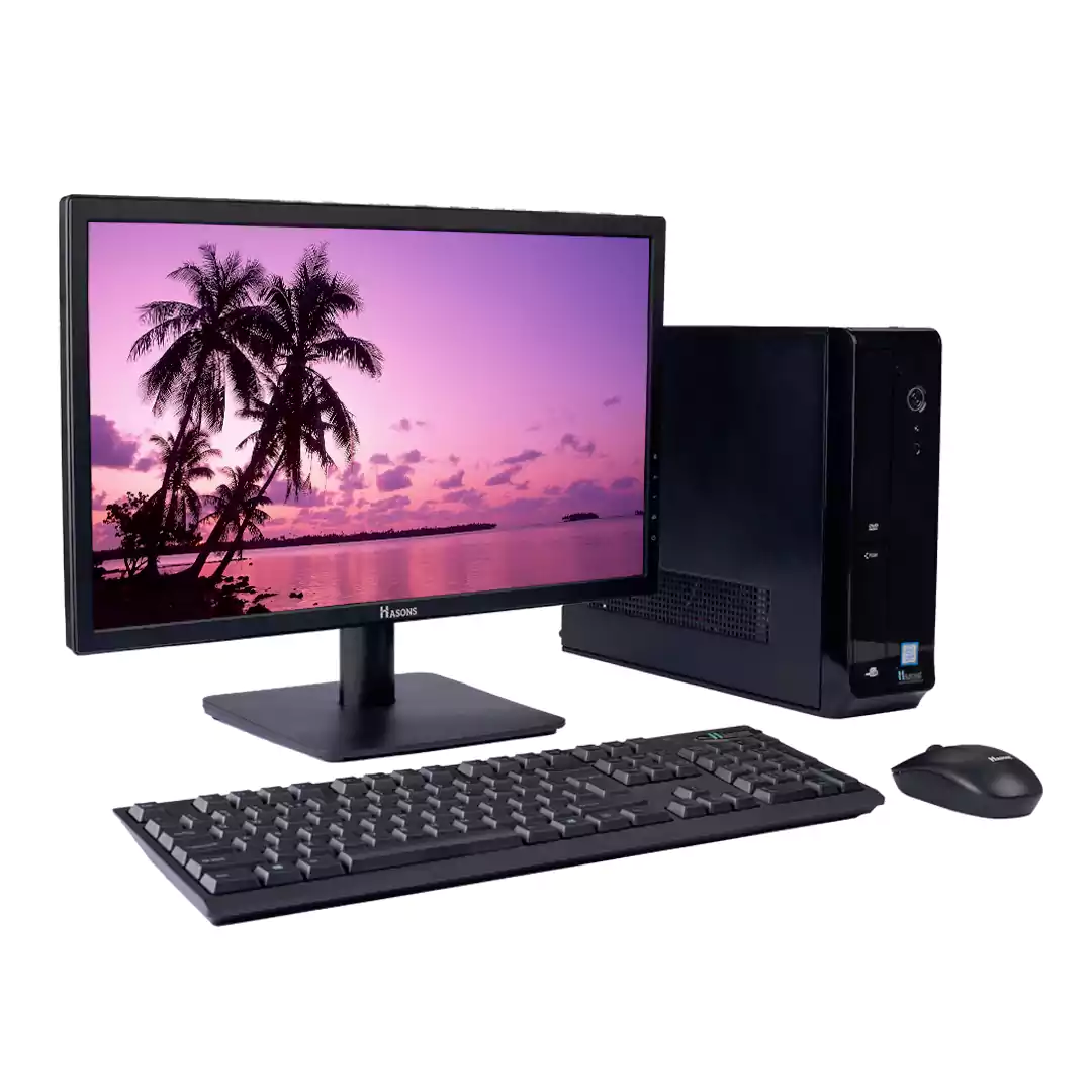 i3 Core 4GB RAM 10th Gen | 1 TB HDD | 256 GB SSD |  H410 Motherboard Chipset | 21.5 Inch Screen | Desktop Set