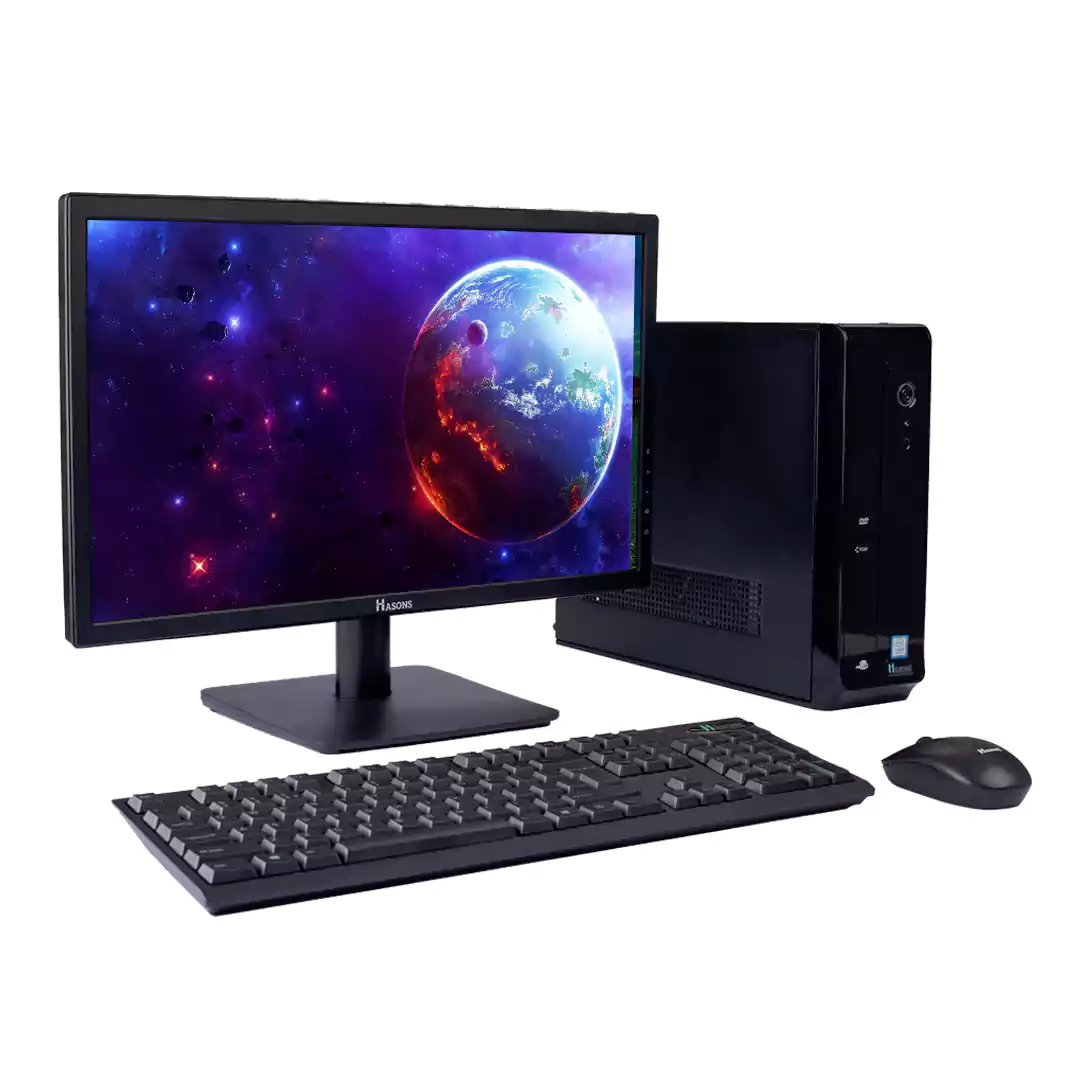 12th gen desktop 4GB RAM i3 processor | 1 TB HDD | 256 GB SSD |  H610 Motherboard Chipset | 21.5 Inch Screen | Desktop Set