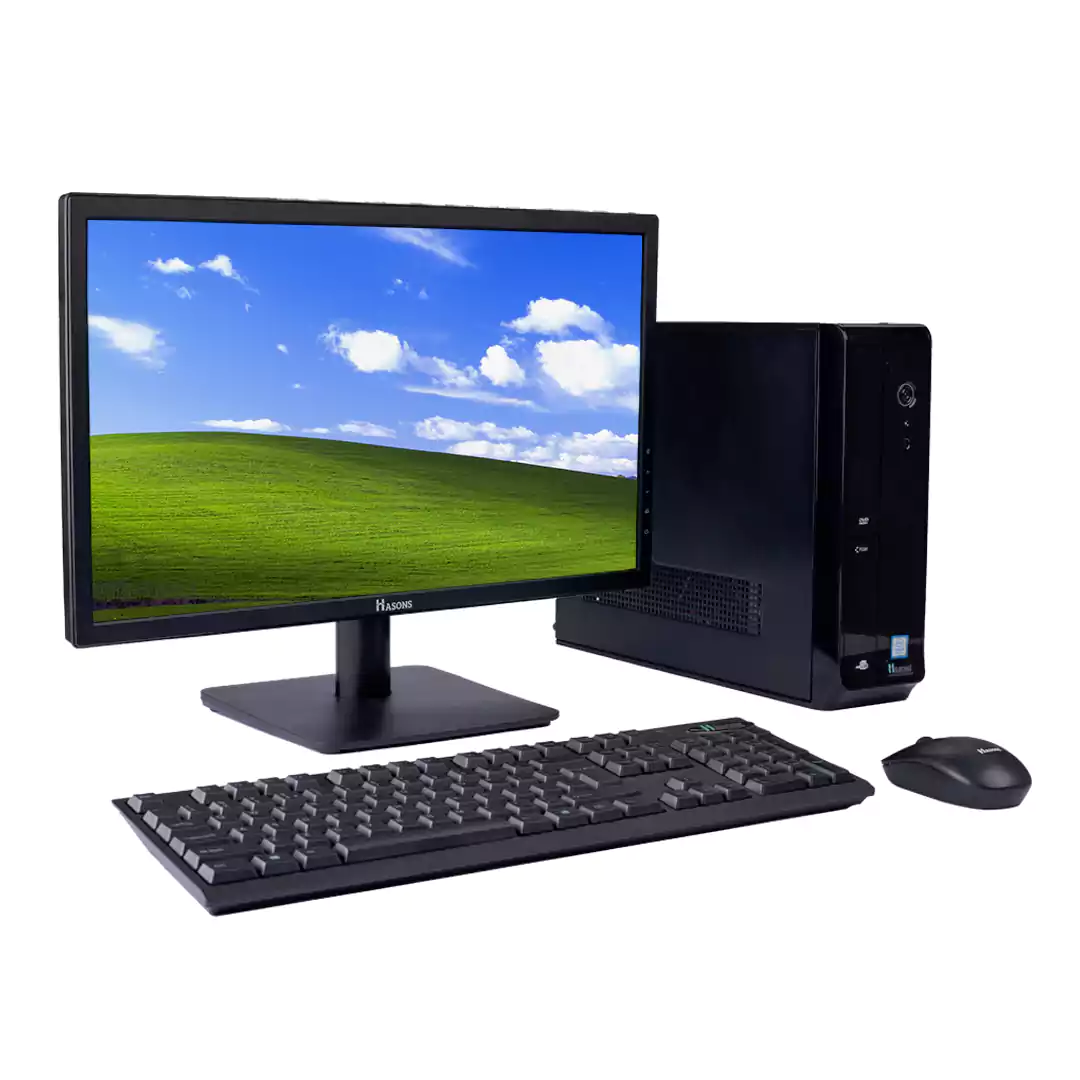 12th Generation i5 Computer | H610 Motherboard Chipset | 8 GB RAM | 1 TB HDD | 256 GB SSD | Wired Keyboard and Mouse | Desktop Set