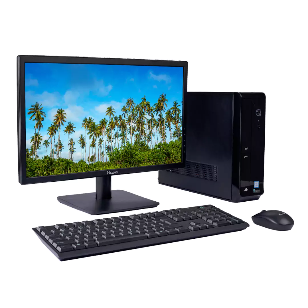 Desktop i5 Processor 10th Generation | H410 Motherboard | 4 GB RAM | 1 TB HDD 256 GB SSD | 21.5 Inch Monitor | Keyboard and Mouse | Desktop