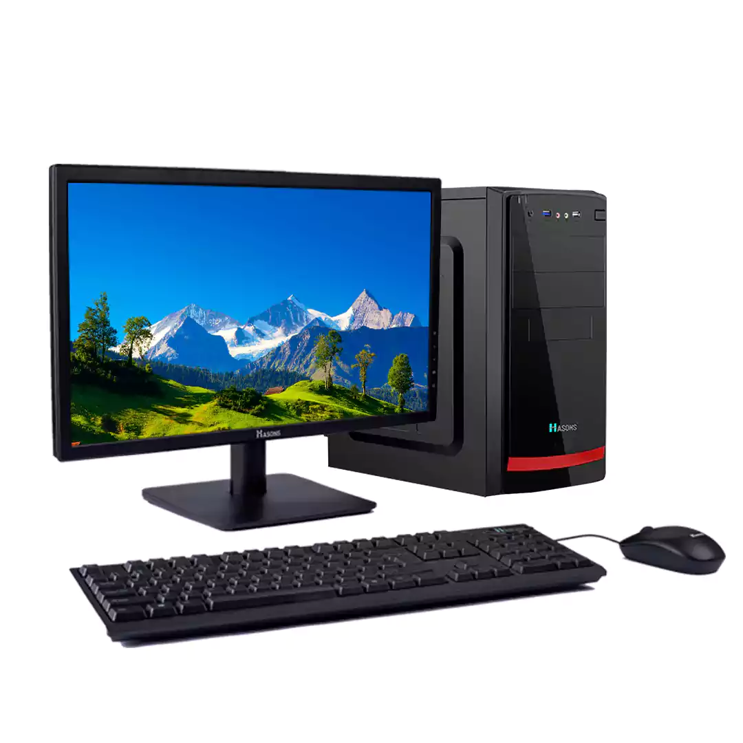H610 Motherboard 12th Generation i7 Desktop 16GB RAM |  1 TB HDD, keyboard and mouse, 21.5 inch screen