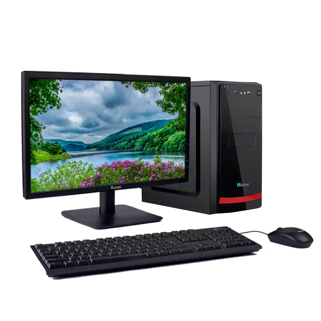 Processor i7 12th Generation 16GB RAM 256 SSD Memory Desktop | H610 Motherboard chipset  1 TB HDD, keyboard and mouse, 21.5 inch screen