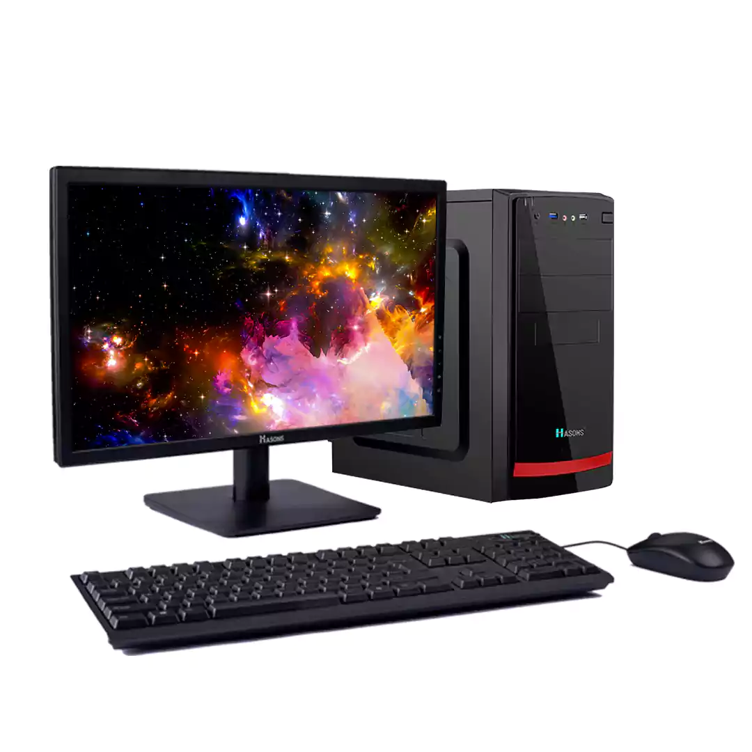 i3 Core 12th Generation desktop |16GB RAM | 1 TB HDD | H610 Motherboard Chipset | 21.5 Inch Big Screen | Desktop Set