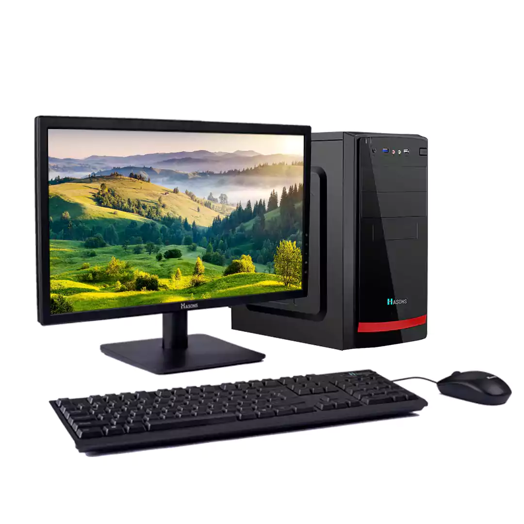 6th Gen i5 Processor | H110 Motherboard | 8 GB RAM | HDD 1 TB | Monitor Size 18.5 Inches with Wired Keyboard and Mouse