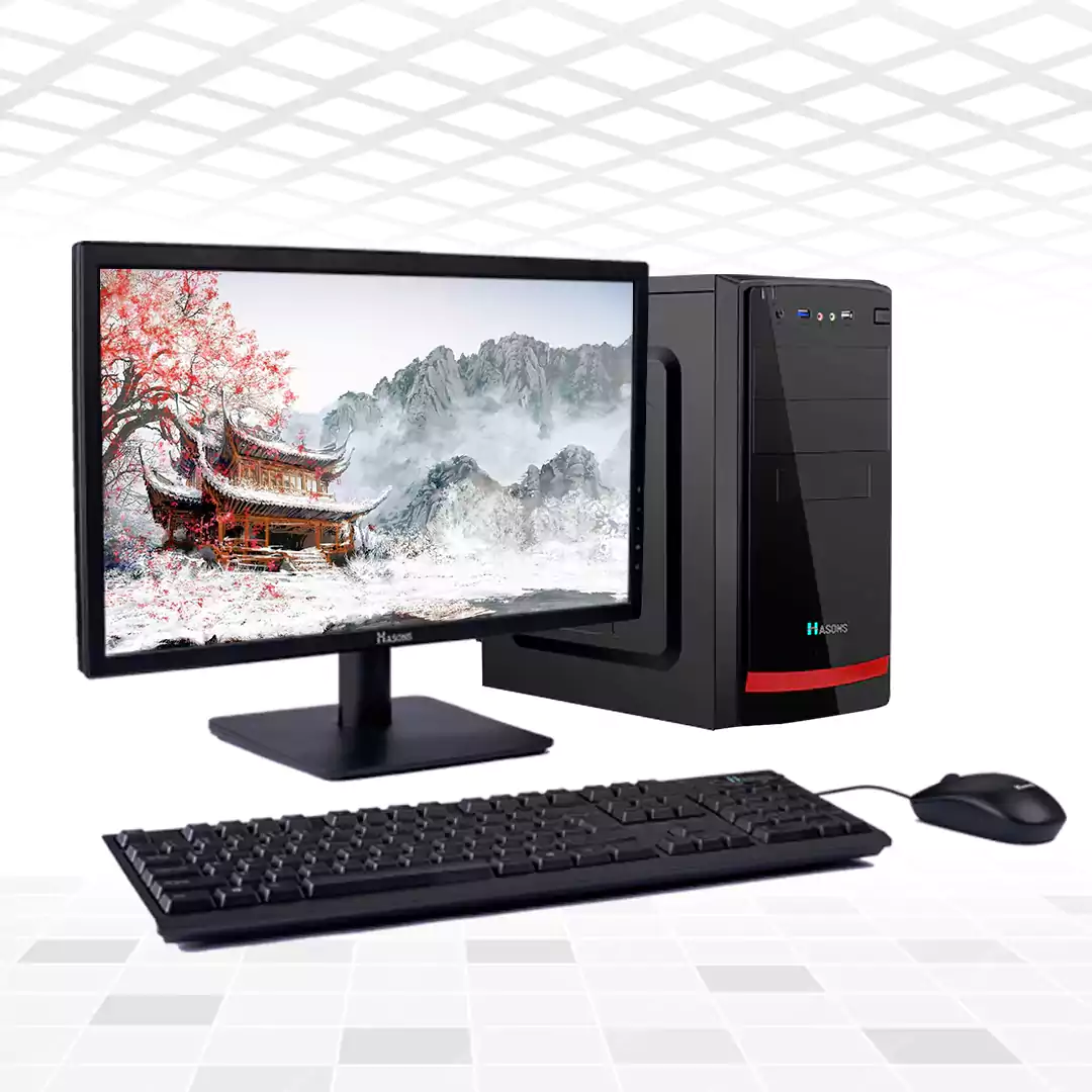 i5 Desktop 10th Gen | 16 GB RAM|  1 TB HDD | H410 Motherboard Chipset | 21.5 Big Display | Wired Keyboard and Mouse